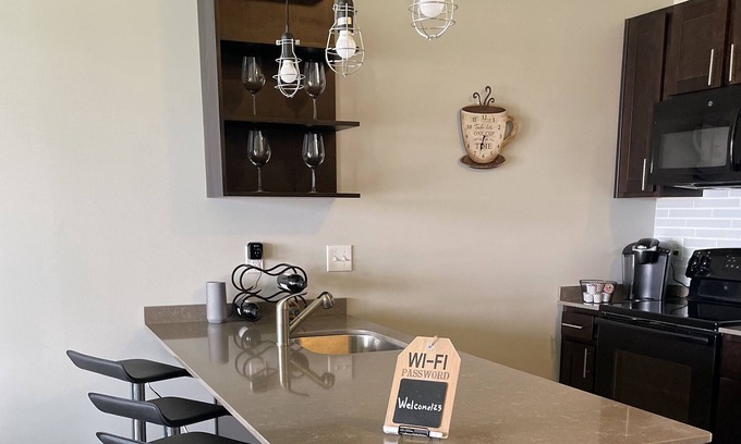 Lansing Apartment | Experience the view from this luxury apartment