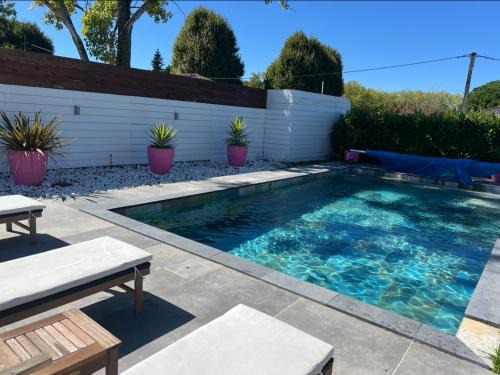 Sadirac Villa | Fabuleuse maison piscine 15 min de Bordeaux et proche saint Emilion
