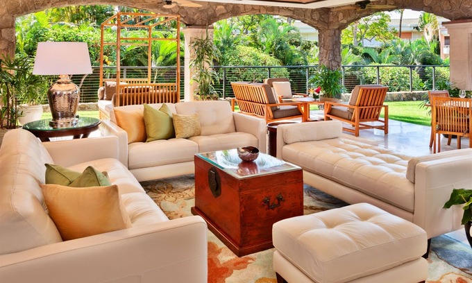 Wailea Villa | FABULOUS FLORAL GARDENS POOL VILLA G102! PRIVATE PLUNGE POOL, LARGE YARD, SLEEPS 8!