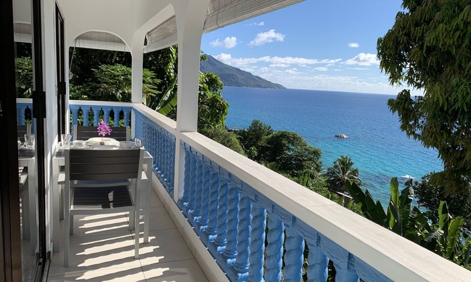 Glacis Apartment | Fabulous Sea View Upper Floor Private Apartment 2 minutes walk to the beach