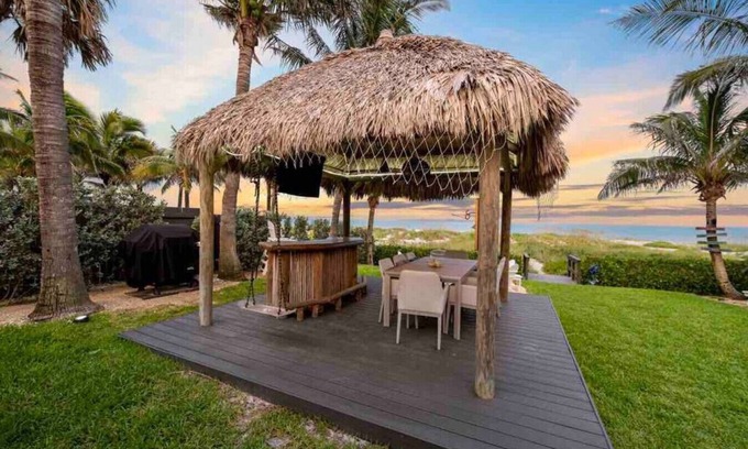 Cocoa Beach Apartment | Fall Flash Sale –15% Off Oceanfront Cocoa Beach Vacation Home | Private Beach, Tiki Bar & Family Fun