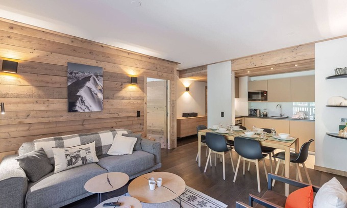 Meribel Centre Apartment | Family Apartment in the Heart of Méribel Centre, Close to Ski Lifts and Amenities