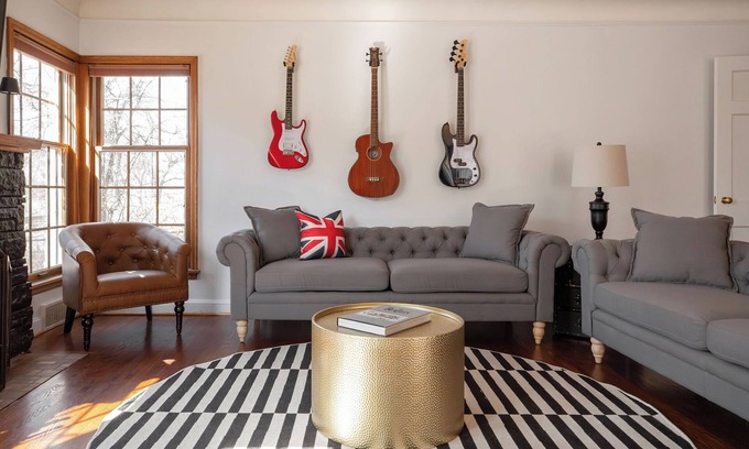 Robbinsdale House | Family Friendly Retreat near Lake with Theme Room