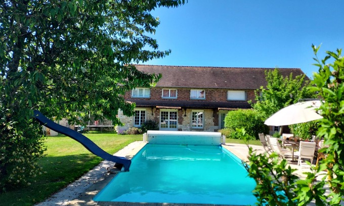 Bois-Jerome-Saint-Ouen House | Family house 4 km from Giverny