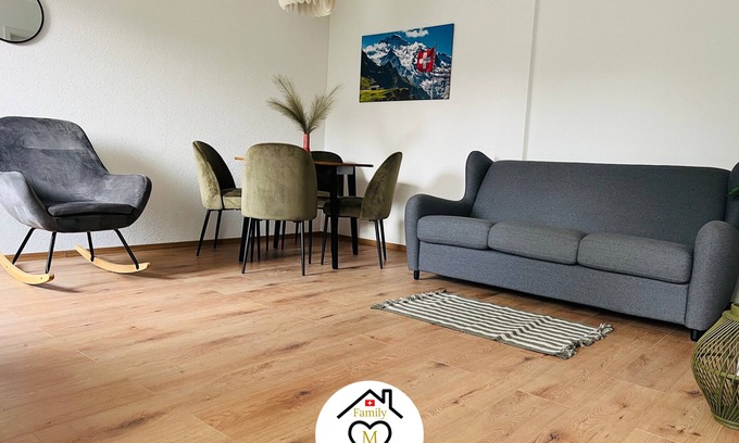 Kappel Apartment | Family M Apartments 6 - Center of Switzerland - Near highway