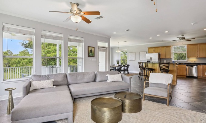 Henderson Point House | Family-sized beach retreat w/gulf views