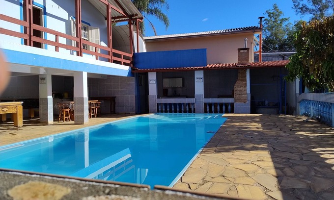 Pouso Alegre House | Farm 20 minutes from Pouso Alegre. Cozy, with a natural fishing spot!