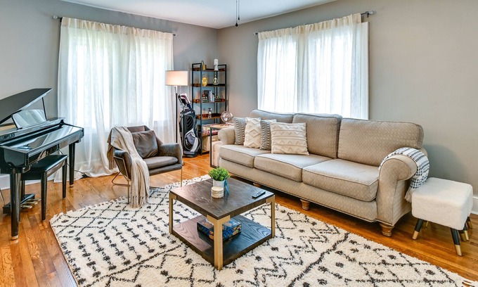 Terry Sanford House | Fayetteville Vacation Rental w/ Patio & Yard!