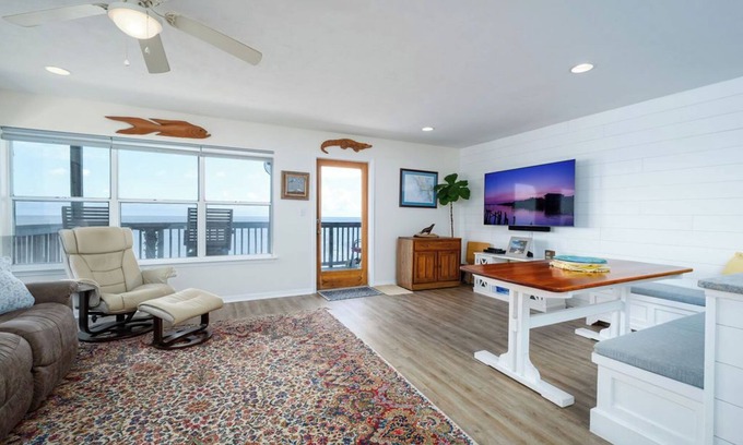 Cedar Key Condo | Fenimore Mill 1C - Pool and Beautiful Gulf Views!