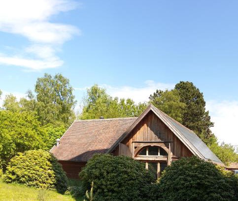 Graal Mueritz House | Ferienhaus auf 2 Etagen mit überdachter Terrasse