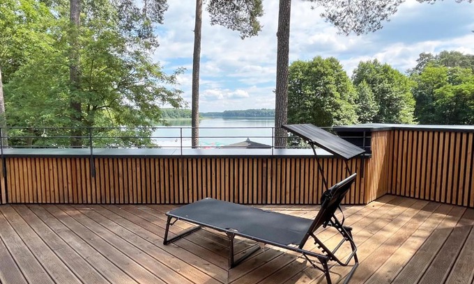 Postheim House | Ferienhaus Haus 11 in Templin mit Seeblick und Sauna