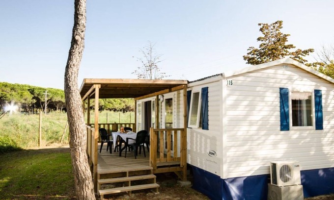 Zadina Pineta House | Ferienpark Cesenatico Mobilehome Riviera für 6 Personen
