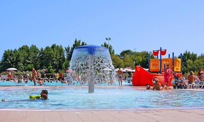 Lido di Pomposa House | Ferienpark Vigna sul Mar Mobilehome Happy Premium für 7 Personen