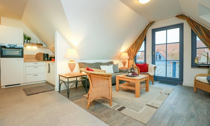 Ostseebad Wustrow Apartment | Ferienwohnung Direkt Hinter der Düne mit Ostseeblick