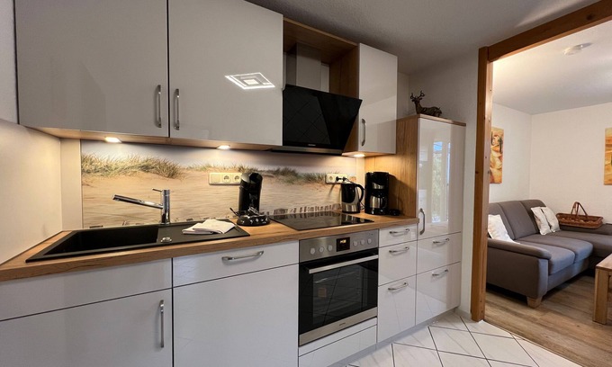 Wilhelmsfehn Apartment | Ferienwohnung Typ Langeoog - Ferienhaus Wieke - Eine Oase der Erholung