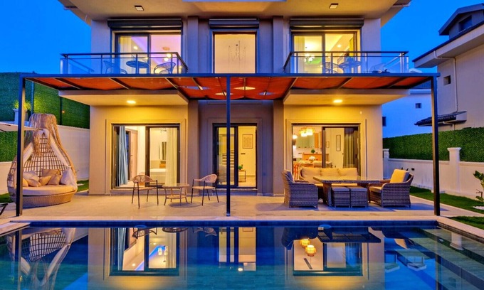 Fethiye Villa | Fethiye Ciftlik 4 Bedroom Villa - 6385