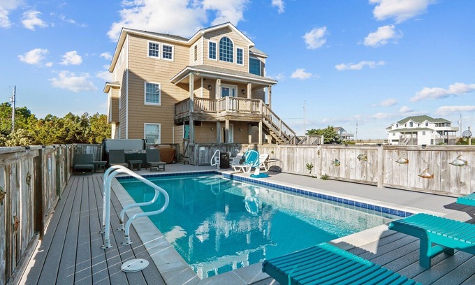 Rodanthe House | Fintastic Waves | Semi-Oceanfront | Waves | Sleeps