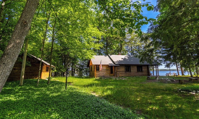 Alanson Cottage | Fisher Trail Cabin: 2 BR, 1 BA in Alanson, Sleeps 4