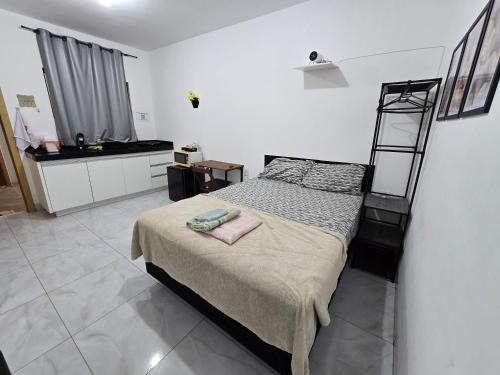 Aparecida de Goiania Apartment | Flat completo a 3 minutos de mercado, farmácia