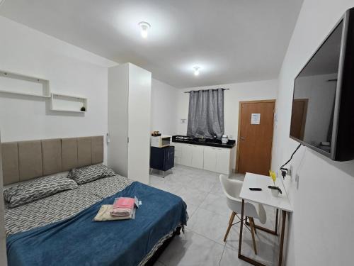 Aparecida de Goiania Apartment | Flat completo a 5 minutos apé de mercado, farmácia