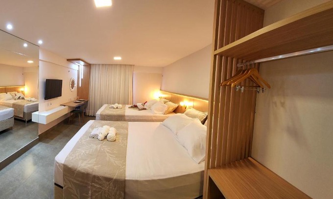 Ponta Negra Hotel | Flat Maravilhoso na praia - Ilusion Hotel