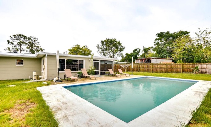 Daytona Beach House | Florida Escape with Pool, Near Beaches and Kayaking!