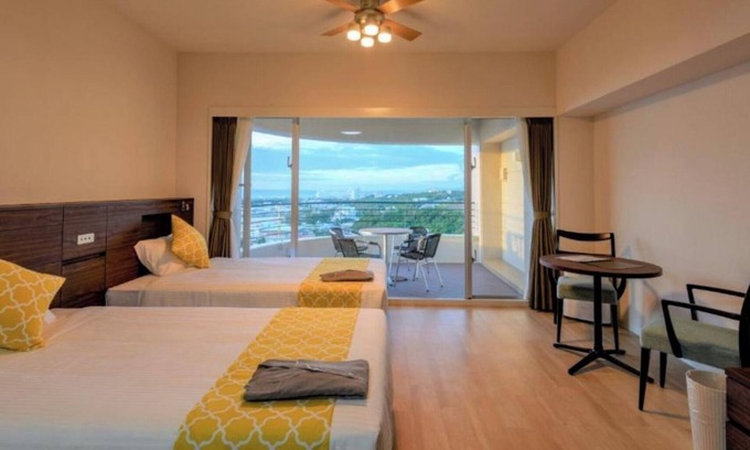 Nakadomari Hotel | For 2 people Partial Ocean View Twin vs | Roo/Kunigami-gun Okinawa