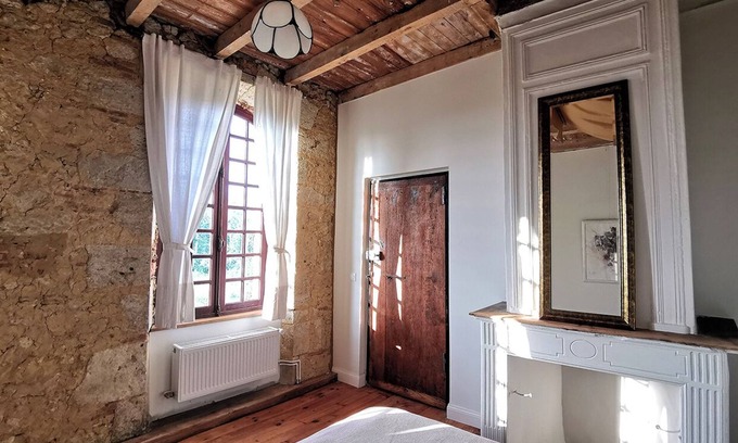 Eauze House | Former wine château in the Gascognechambre 2/a total of 4 rooms for 2 people each