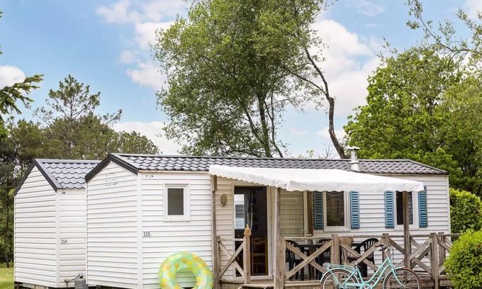 Jugon-les-Lacs-Commune-Nouvelle House | Camping Au Bocage du Lac* - COMFORT mobile home - 2 bedrooms for 4 people