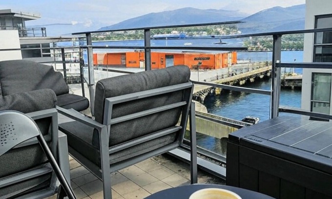 Alesund Apartment | Free Parking Space, Balcony, Prime Location