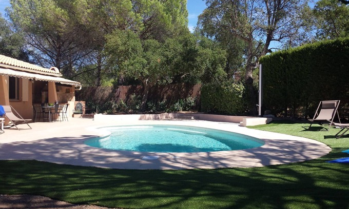 La Bouverie House | Fully private house with swimming pool with view on Esterel -10% 23.08 to 20.09
