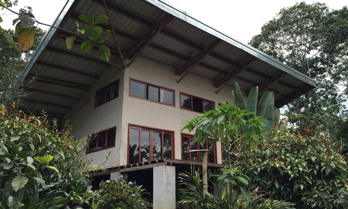 Pedro Vicente Maldonado House | Fun natural bamboo & cob house on 100 ha organic holding farm