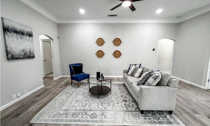 Frisco House | Furnished 4BR/2BA Utilities Incl 30+ Day Corporate/Relocation Near The Star