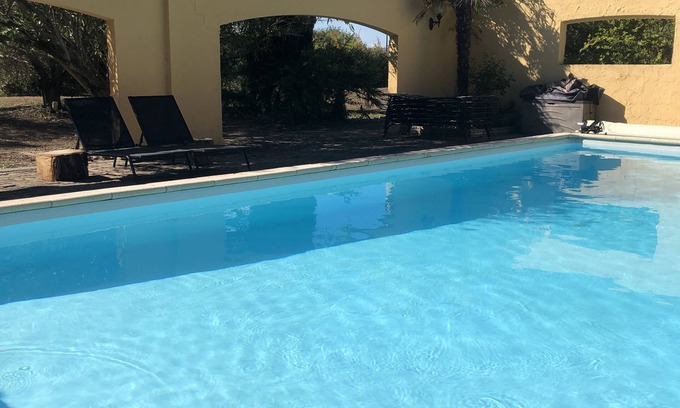 Castelnaudary House | Gîte la Lezardière private access canal du midi * (French only)