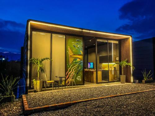 Ibague Hotel | G1 Village - Cabaña Modular Campestre con Piscina - Recepción Digital 24H - Vereda Aparco, Ibagué