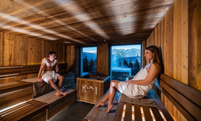 Riscone Ski Chalet | Garden Deluxe Wohnung mit Panoramablick