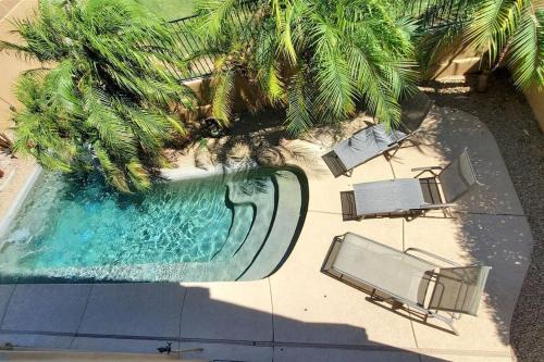 Ocotillo House | Gated Ocotillo house, pool heater, BBQ, golf views