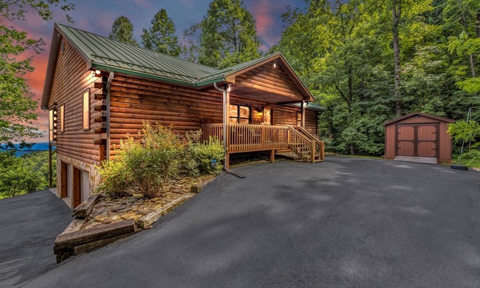 Old Fort Cabin | Gateway Getaway with Mountain Views and Fireplace