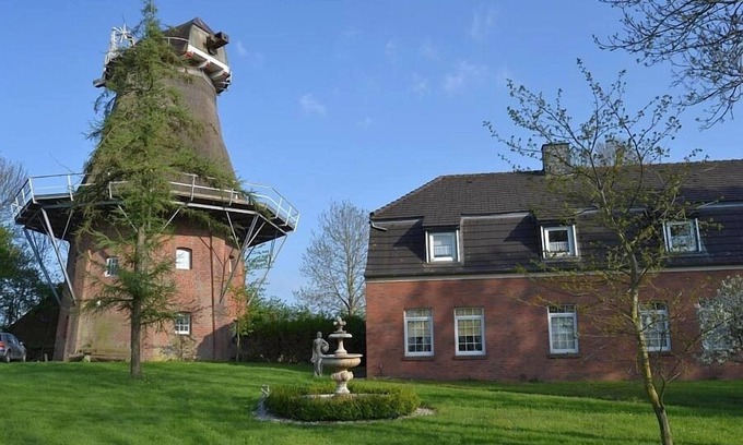 Uttum Apartment | Gemütliche Erdgeschosswohnung im Müllerhaus der Uttumer Mühle
