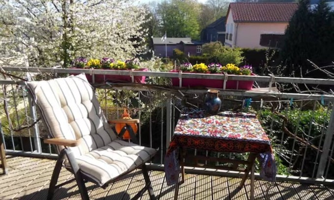Hagen Apartment | Gemütliche Wohnung mit Balkon am Waldrand