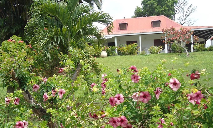 Petit-Bourg Apartment | GITE DE CHARME fleuri à Petit Bourg : Self-catering accommodation
