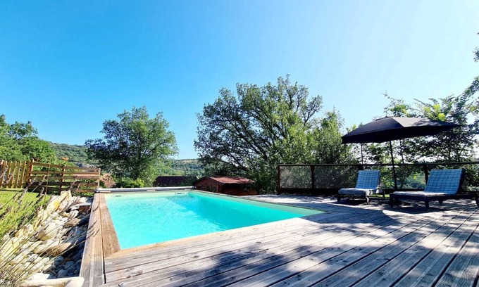 Andressac House | Gite du Coustal, Ancienne Grange, Cajarc, Lot
