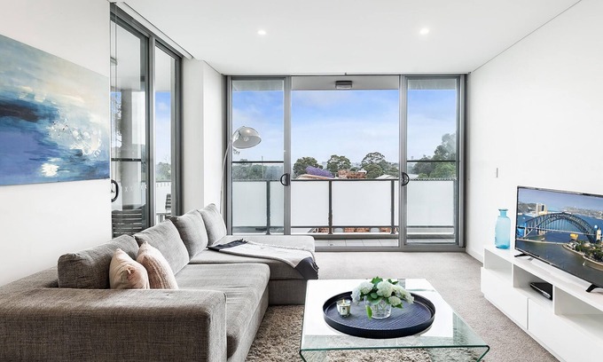 Gladesville Apartment | Gladesville- GLAD1- Monash Road - Sunny 2BR Corner Apartment with Terrace in Monash Hill