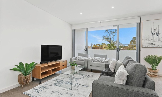 Gladesville Apartment | Gladesville- GLAD3- Monash Road - Modern 2BR with Sunny Terrace Parking in Monash Hill
