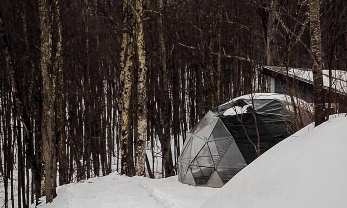 Snowshoe House | Glamping Dome 1 in Snowshoe, WV