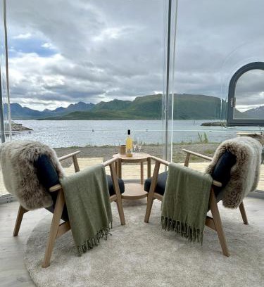 Andoy Other | Glass domes at Arctic Ocean Lodge