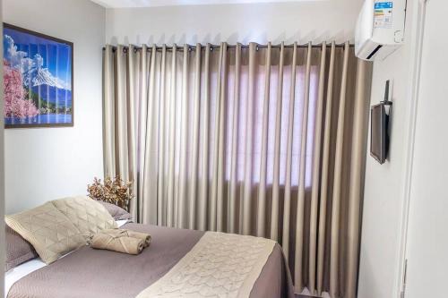 Gleba Fazenda Palhano Apartment | Gleba novissímo, andar alto com ar e 200m-Aurora