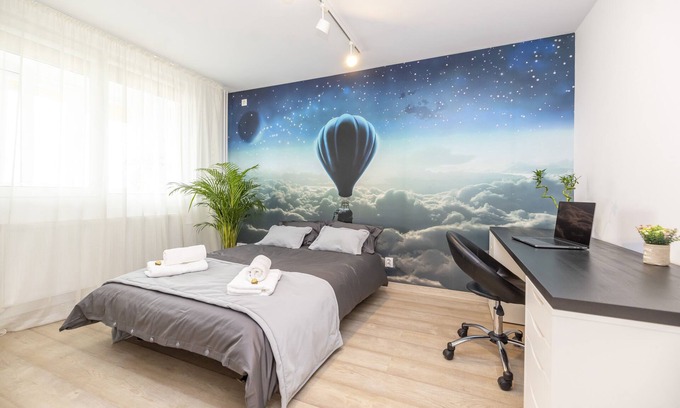 Sector 3 Apartment | Good Vibes Apart, Queen Bed in Bucharest, Central, Dristor District