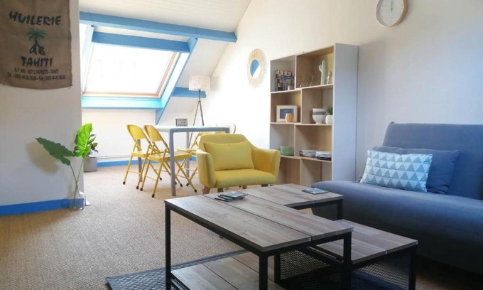 Saint-Brieuc Apartment | Grand et Charmant 3 pièces Breton Saint Brieuc Centre