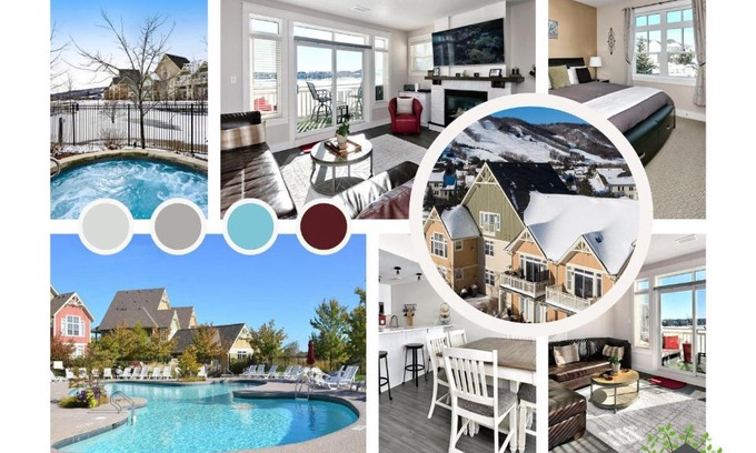The Blue Mountains Apartment | Great Location, Pool, Blue Mountain 2 BDRM Dream